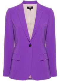 Theory Staple Blazer at Farfetch